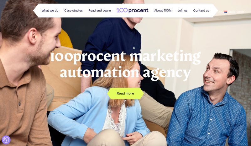100procent Top Marketing Automation Companies