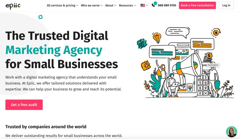 Epiic Full-Service Small Business Marketing Agencies