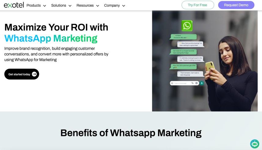 Exotel Top WhatsApp Marketing Companies