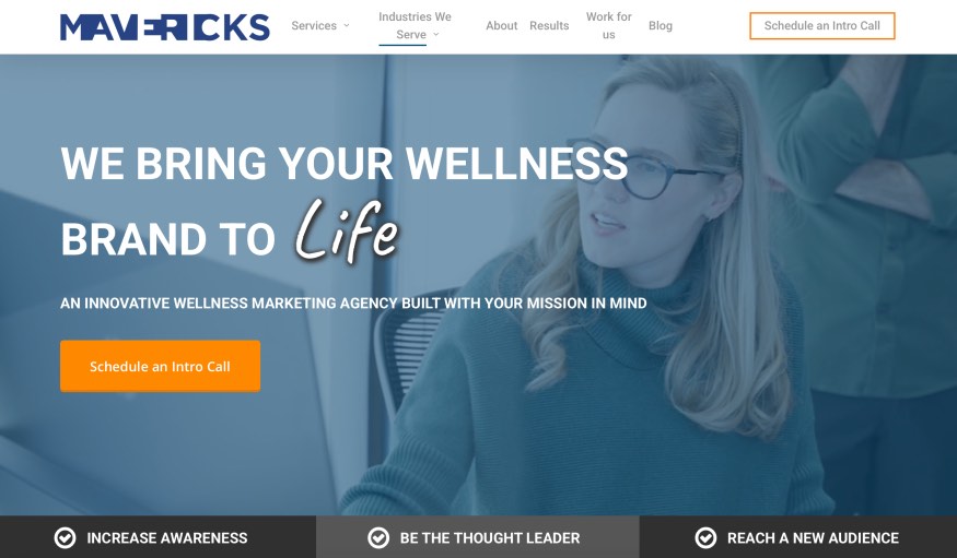 Mavericks Health and Wellness Marketing Firm