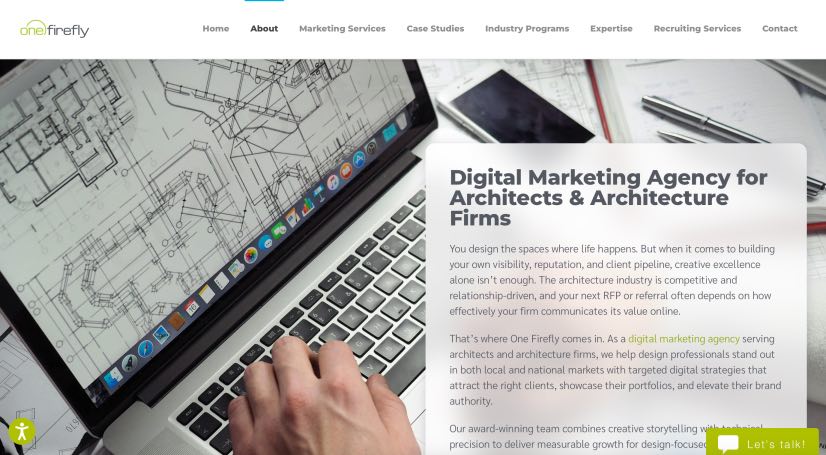 One Firefly Best Architectural Marketing Agency for Architecture Firms