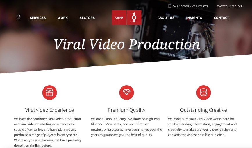 One Productions Best Viral Marketing Firms