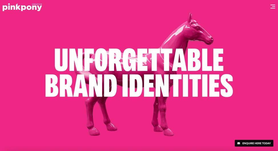 Pink Pony Creative Best Graphic Design Agency Top Visual Identity Services Agencies