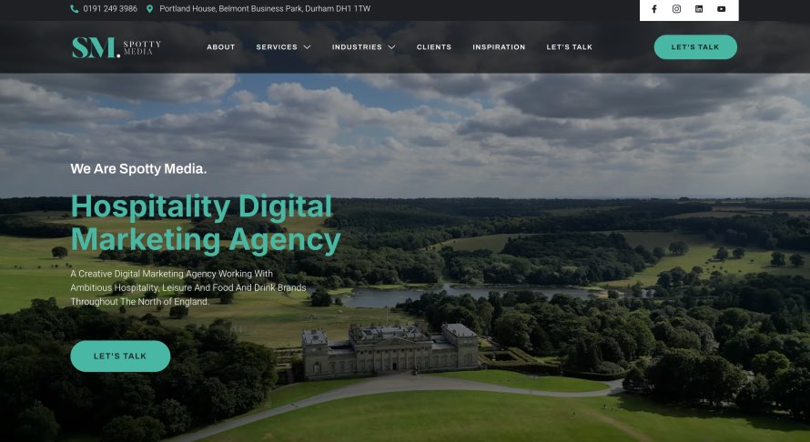 Spotty Media Best Hospitality Marketing Agency Digital Services for Hotels Restaurants Food and Beverage