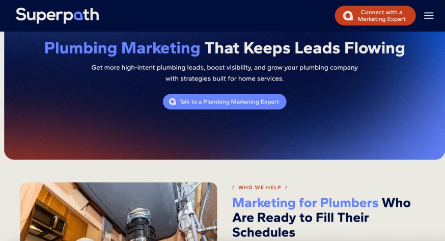 Superpath Best Plumbing Marketing Agencies