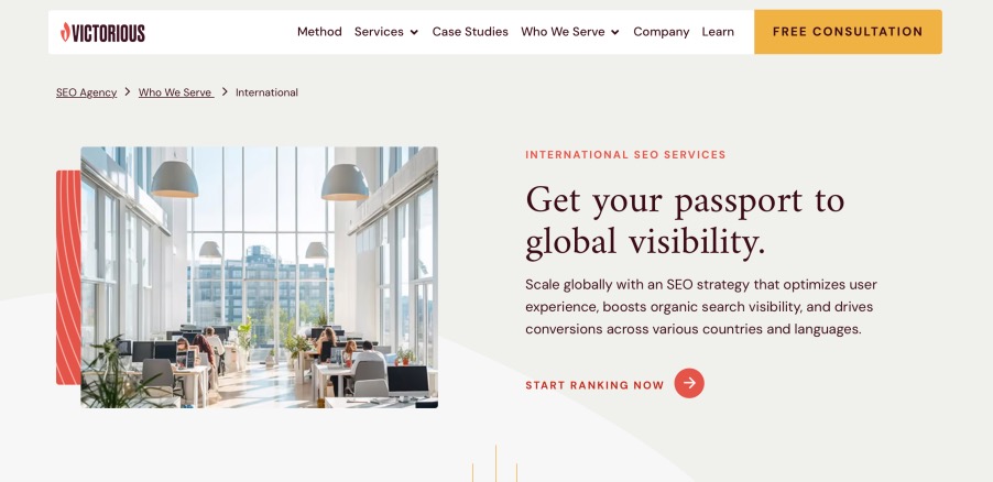 Victorious Best Global SEO Services
